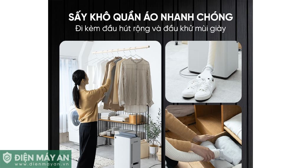 Máy hút ẩm Sharp DW-T30HV-W